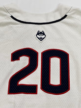 Load image into Gallery viewer, UConn Huskies Game and Practice Used Nike Dri-Fit Baseball Jersey #20 Medium