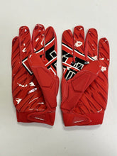 Load image into Gallery viewer, Texas Tech Red Raiders Game Issued Under Armour Highlight Football Gloves 4XL