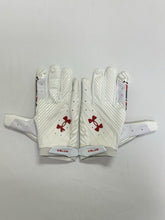 Load image into Gallery viewer, Texas Tech Red Raiders Game Issued Under Armour Team F8 LE Football Gloves 5XL
