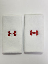 Load image into Gallery viewer, Texas Tech Red Raiders Under Armour Wristband Pair Unisex White