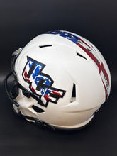 Load image into Gallery viewer, 2019 UCF Knights AIR FORCE Edition Game Used Riddell SpeedFlex Football Helmet