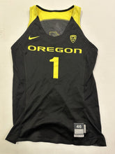 Load image into Gallery viewer, 2015 Oregon Ducks Game Used / Worn Womens NCAA Basketball Jersey - Size 46 #1