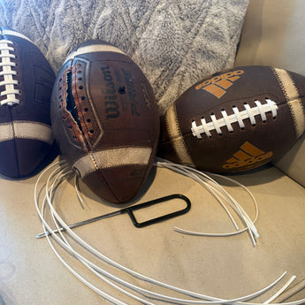 LBC Football Lace Repair Replacement Service - Football Lacing Replacement ONLY!!