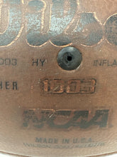 Load image into Gallery viewer, Mars Hill University Lions Game Used Wilson GST NCAA Football - MHU