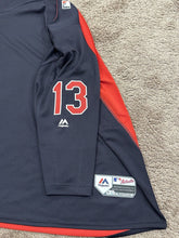 Load image into Gallery viewer, Cleveland Guardians #13 Warm Up Jersey w/ COA - Hanley Ramirez