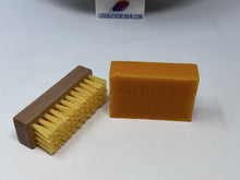 Load image into Gallery viewer, Tackybar Football Tack Bar + Brush Kit - Game Prepped Leather Footballs NFL NCAA