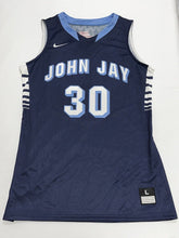 Load image into Gallery viewer, Rare John Jay Bloodhounds Game Worn Nike NCAAW Basketball Jersey - Size L #30