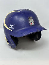 Load image into Gallery viewer, James Madison University JMU Dukes Game Worn Mizuno Baseball Batting Helmet #25