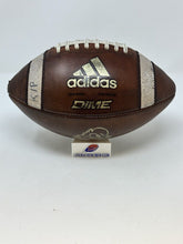 Load image into Gallery viewer, Delaware Fightin' Blue Hens Game Used Adidas Dime NCAA Football