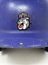 Load image into Gallery viewer, James Madison University JMU Dukes Game Worn Mizuno Baseball Batting Helmet #25
