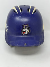 Load image into Gallery viewer, James Madison University JMU Dukes Game Worn Mizuno Baseball Batting Helmet