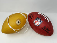 Load image into Gallery viewer, Full-Size Latex Football Bladder +White NFL Suede Lace + Lacing Awl Tool Repair Kit