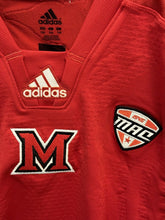 Load image into Gallery viewer, Miami Ohio University RedHawks Game Issued Adidas 1QB Football Jersey