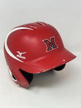 Load image into Gallery viewer, 2013 Miami Ohio University RedHawks Game Worn Mizuno Baseball Batting Helmet #9