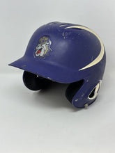 Load image into Gallery viewer, James Madison University JMU Dukes Game Worn Mizuno Baseball Batting Helmet