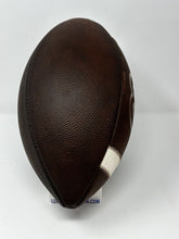 Load image into Gallery viewer, Wilson GST TDJ Junior Size (AGES 9-12) New and Game Prepped Leather Football - (ref: WGP)