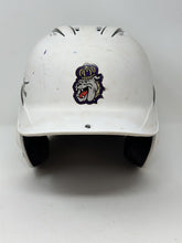 Load image into Gallery viewer, James Madison University JMU Dukes Game Worn Mizuno Baseball Batting Helmet #21