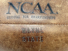 Load image into Gallery viewer, Wayne State University Warriors Vintage Game Used Rawlings ST-5 NCAA Football