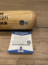 Load image into Gallery viewer, Fernando Martinez Signed GAME USED Louisville Slugger Baseball Bat Beckett COA