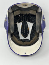 Load image into Gallery viewer, James Madison University JMU Dukes Game Worn Mizuno Baseball Batting Helmet #25