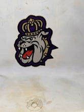 Load image into Gallery viewer, James Madison University JMU Dukes Game Worn Mizuno Baseball Batting Helmet #22