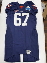 Load image into Gallery viewer, 2008 Gator Bowl UVA Cavaliers Team Issued Worn Football Jersey Nike Size 46 #67