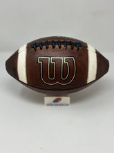 Load image into Gallery viewer, Wilson GST TDY Youth Fully Game Prepped Leather Brand New Football - (ref: WGP)