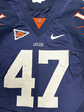 Load image into Gallery viewer, UVA Cavaliers Team Issued / Game Worn Nike Football Jersey - Size 40LINE #47