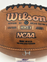 Load image into Gallery viewer, 2019 Robert Morris Colonials Game Used Wilson GST NCAA Football - BSOVC