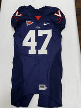 Load image into Gallery viewer, UVA Cavaliers Team Issued / Game Worn Nike Football Jersey - Size 40LINE #47