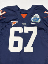 Load image into Gallery viewer, 2008 Gator Bowl UVA Cavaliers Team Issued Worn Football Jersey Nike Size 46 #67