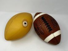 Load image into Gallery viewer, Full-Size Latex Football Bladder +White NFL Suede Lace + Lacing Awl Tool Repair Kit