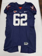Load image into Gallery viewer, UVA - Virginia Cavaliers Team Issued / Worn Nike Football Jersey #62 Size 46