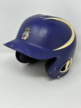 Load image into Gallery viewer, James Madison University JMU Dukes Game Worn Mizuno Baseball Batting Helmet #25