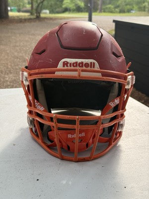 maroon speedflex helmet Riddell Game Issued / Used Adult Medium NCAA Football – LBC Football LLC M Aggies Rod Length:6'10