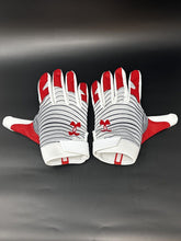 Load image into Gallery viewer, 2022 Navy Midshipmen NASA Series Under Armour Football Gloves - Size XL
