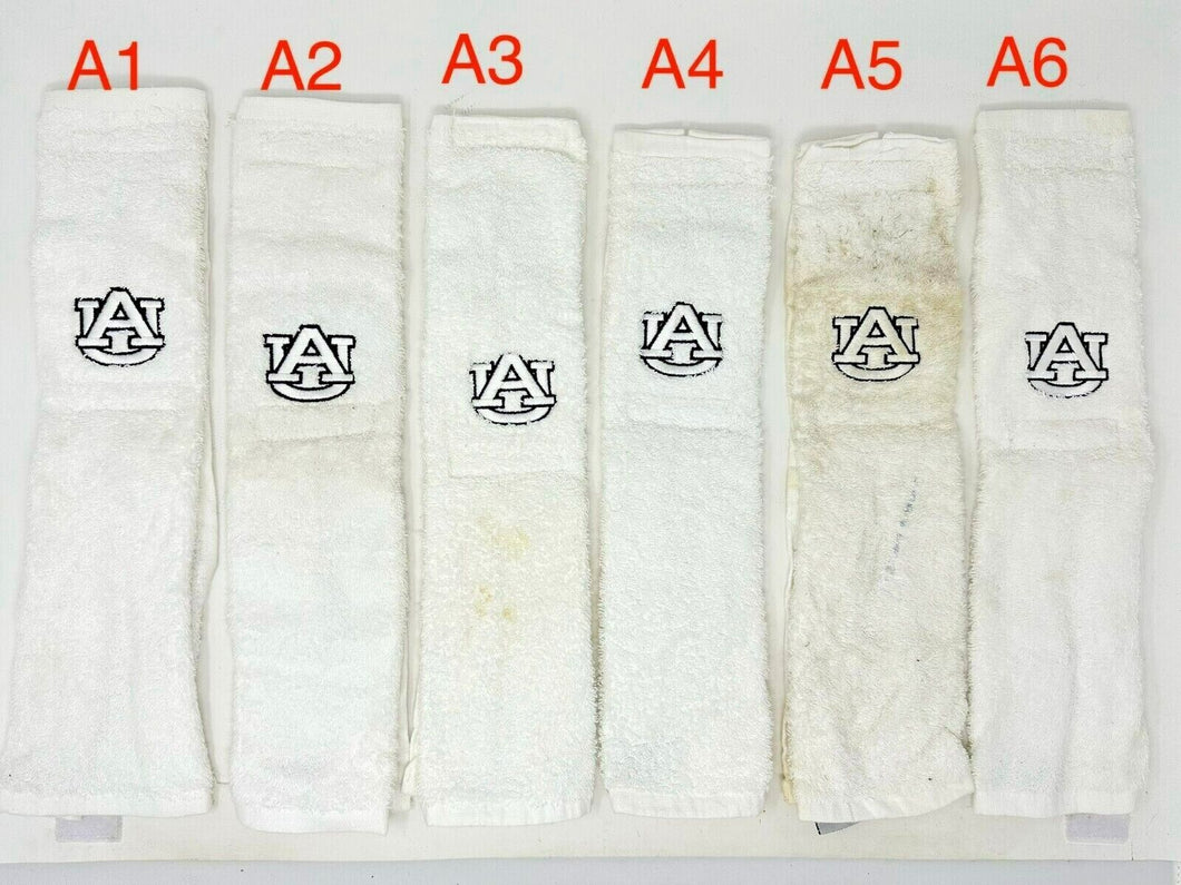 Auburn Tigers Game Worn Football Hip Towels - Hook and Loop Towel