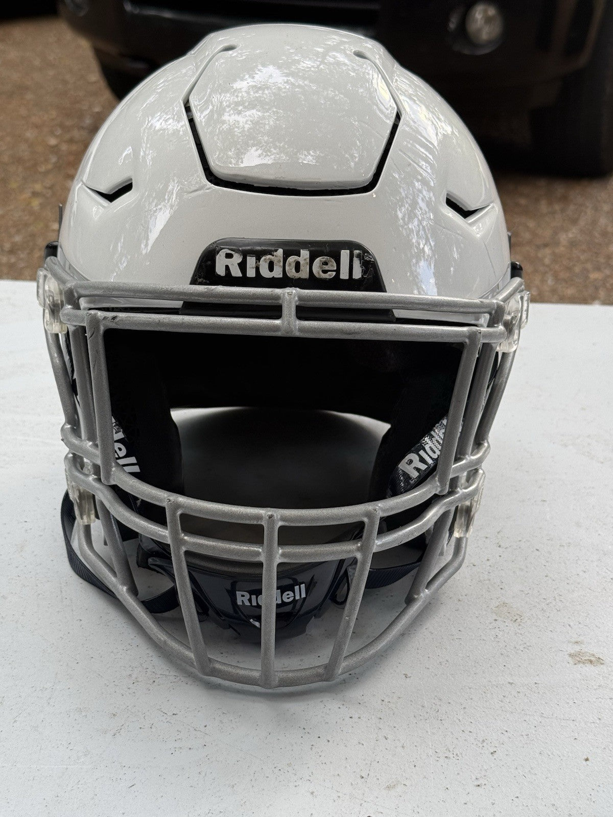 Riddell SpeedFlex Game Issued / Used Adult Large NCAA Football Helmet – LBC Football LLC Riddell SpeedFlex Game Issued / Used Adult Large NCAA Football Helmet – LBC Football LLC