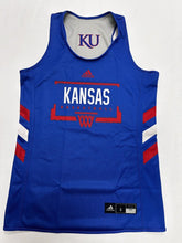 Load image into Gallery viewer, Kansas Jayhawks Womens Basketball Team Used Adidas Reversable Practice Jersey
