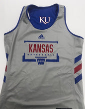 Load image into Gallery viewer, Kansas Jayhawks Womens Basketball Team Used Adidas Reversable Practice Jersey
