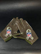 2019 NFL Salute to Service Game Issued Nike Vapor Jet Football Gloves - Medium