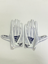 Load image into Gallery viewer, Adidas Adizero 7.0 NFL Football Receiver Gloves Size 3XL Purple White
