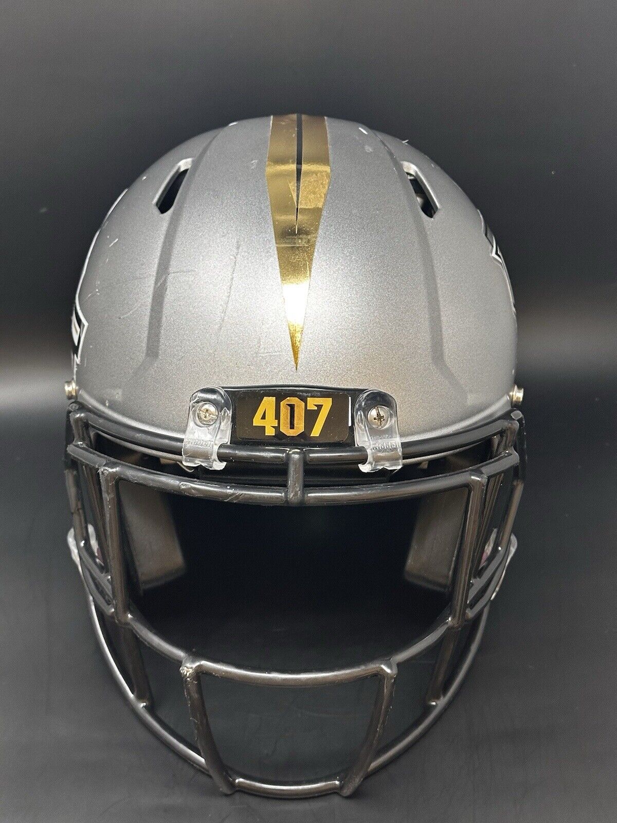 2018 UCF Knights Game Used / Worn Riddell Speed Football Helmet