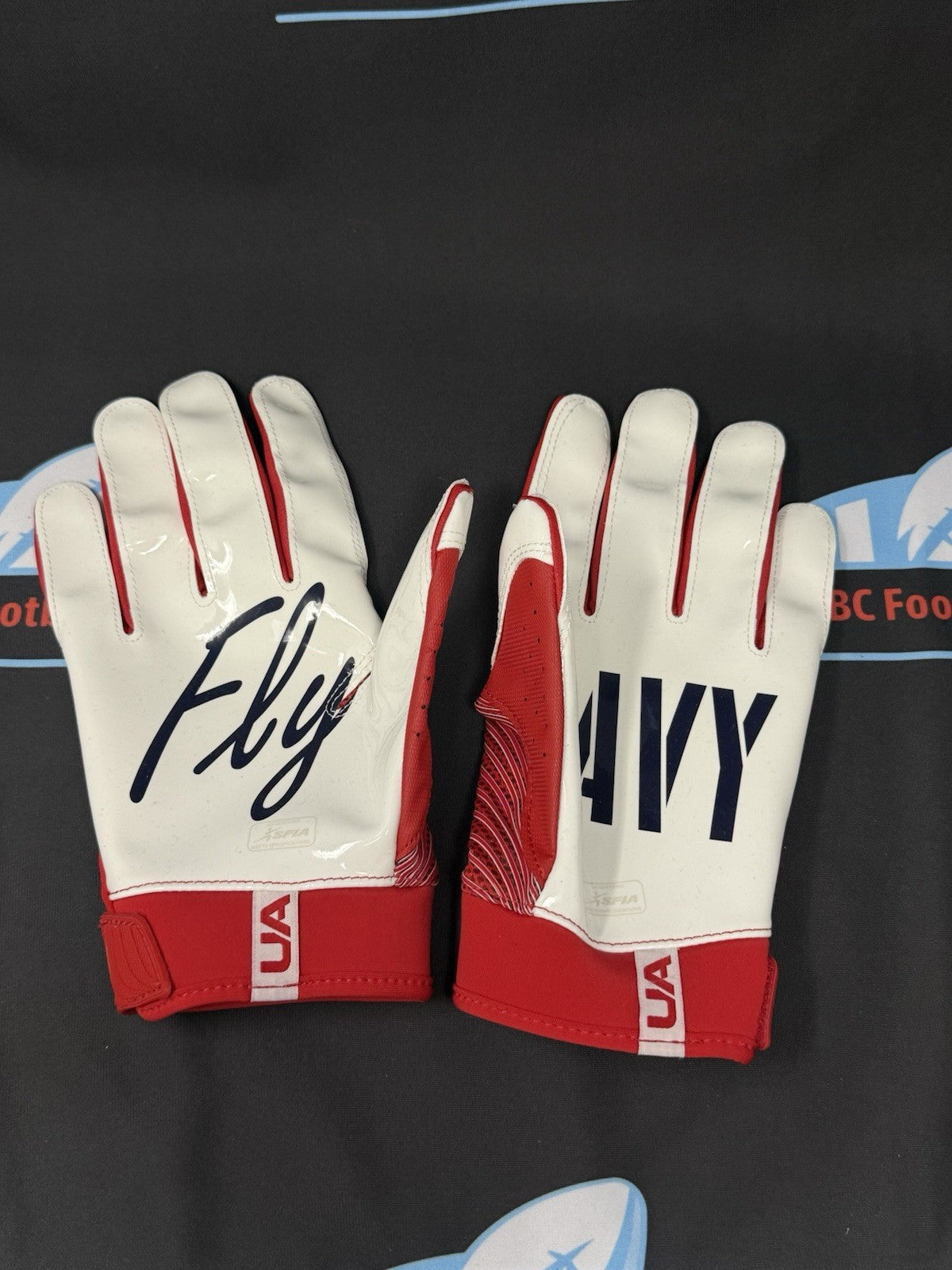 Navy Midshipmen Game Issued FLY NAVY Edition Under Armour NCAA