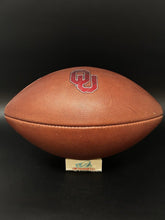 Load image into Gallery viewer, 2023 Oklahoma Sooners Game Used Nike Vapor Elite NCAA Football - OU
