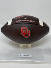 Load image into Gallery viewer, Oklahoma Sooners Game Prepped / Gamae Issued Nike Vapor Elite NCAA Football OU
