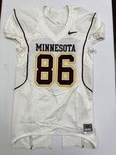 Load image into Gallery viewer, Minnesota Golden Gophers Game Used Nike Football Jersey #86 Size 44
