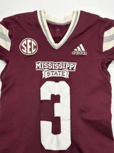 Load image into Gallery viewer, 2021 Mississippi State Bulldogs Game Used / Worn Adidas Medium Football Jersey
