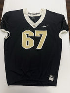 2018 UCF Knights Game Used / Game Worn Nike Football Jersey - #67 Size 2XL