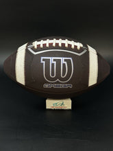 Load image into Gallery viewer, Wilson OMEGA Fully Game Prepped NFHS / NCAA Regulation Size Leather Football
